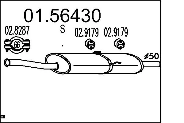 средно гърне MTS                 