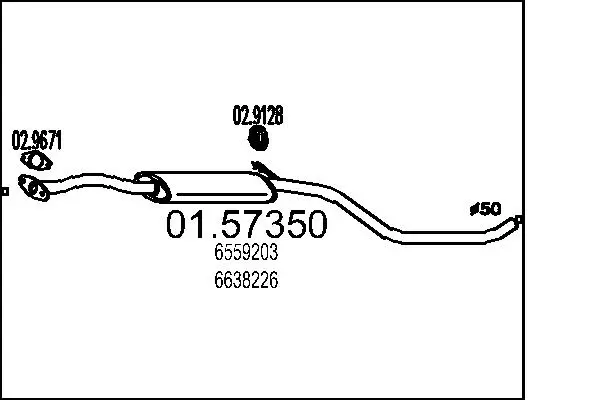 средно гърне MTS                 