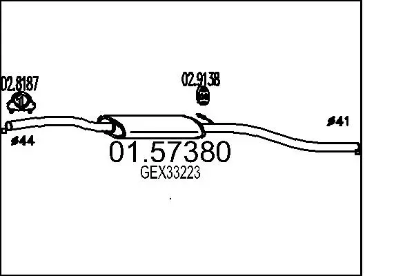 средно гърне MTS                 
