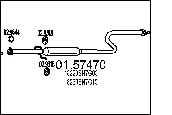 средно гърне MTS                 