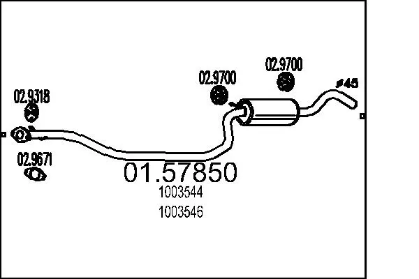 средно гърне MTS                 