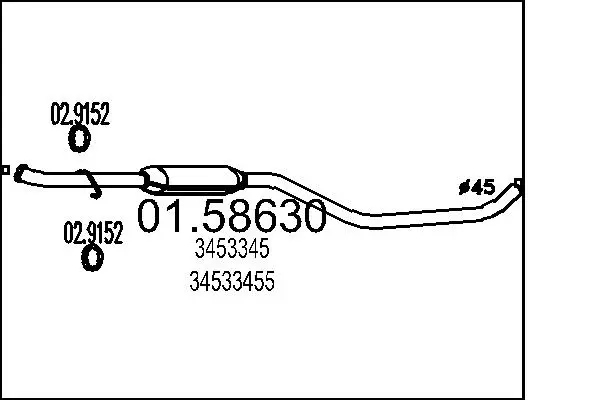 средно гърне MTS                 