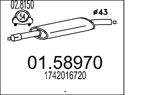 средно гърне MTS                 