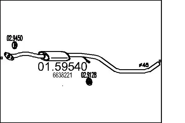 средно гърне MTS                 