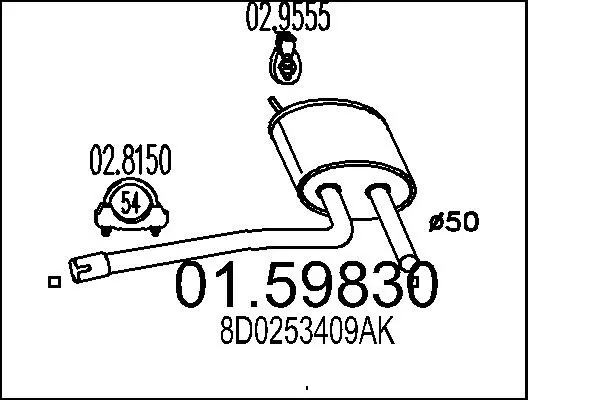 средно гърне MTS                 