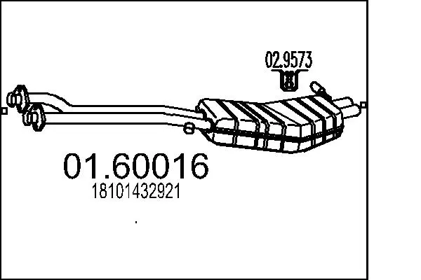 крайно гърне MTS                 