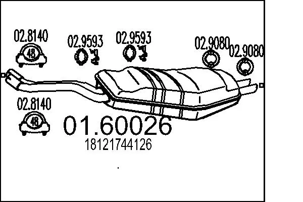 крайно гърне MTS                 