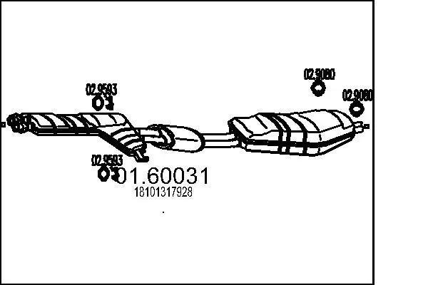 крайно гърне MTS                 