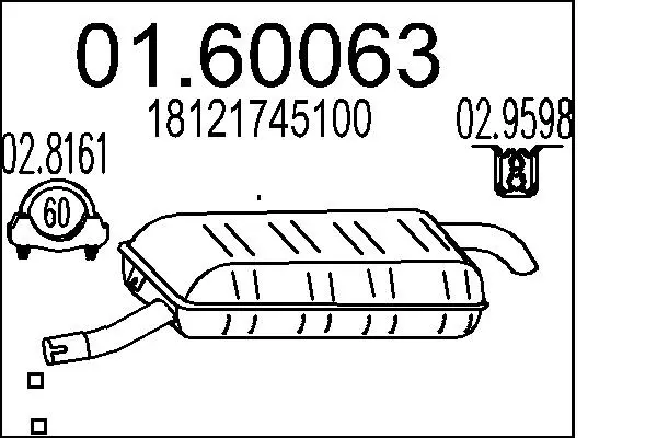 крайно гърне MTS                 