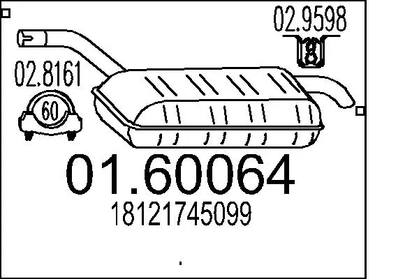 крайно гърне MTS                 