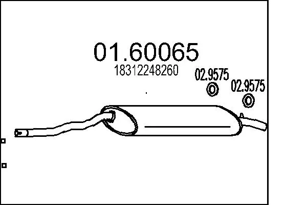 крайно гърне MTS                 