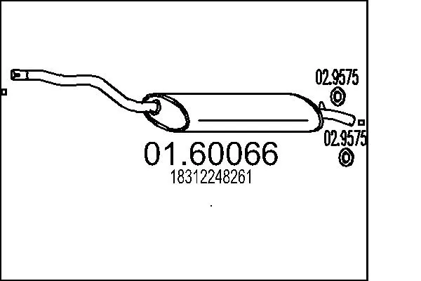 крайно гърне MTS                 