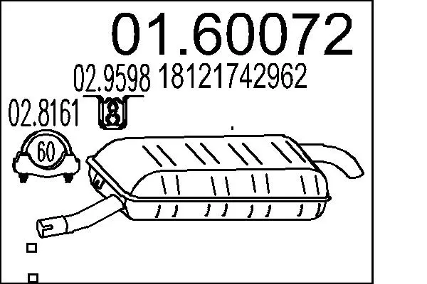 крайно гърне MTS                 