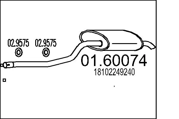 крайно гърне MTS                 