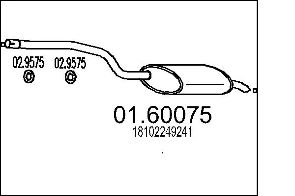 крайно гърне MTS                 