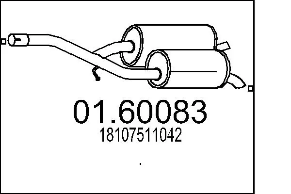 крайно гърне MTS                 