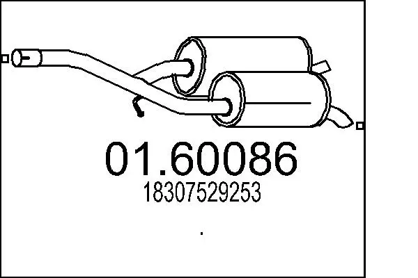 крайно гърне MTS                 