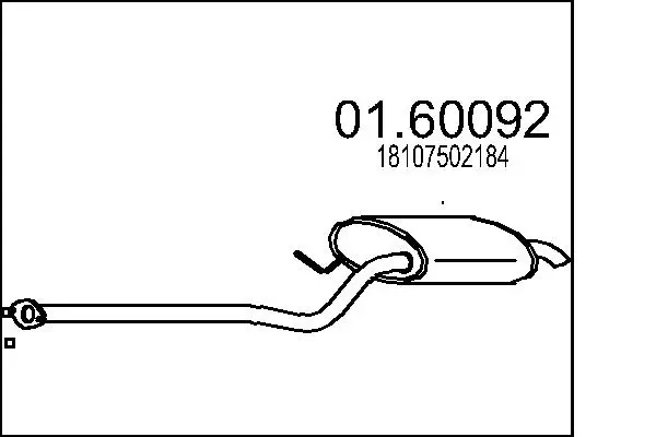 крайно гърне MTS                 