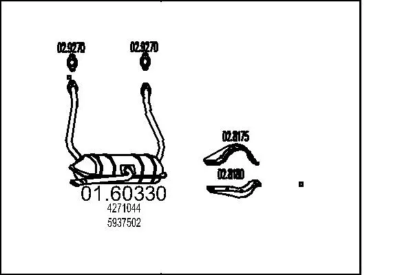 крайно гърне MTS                 