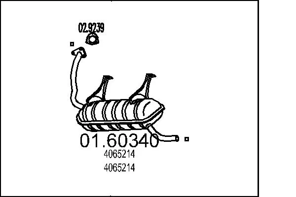 крайно гърне MTS                 