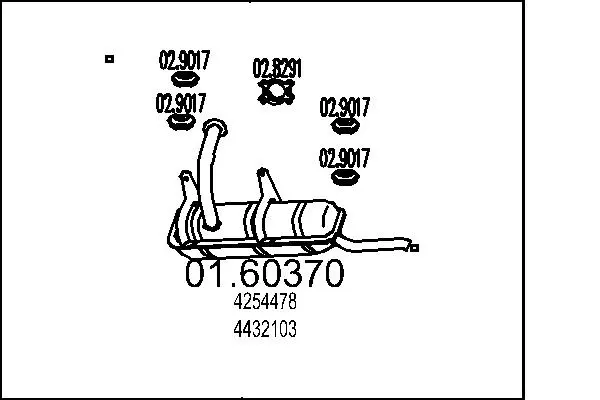 крайно гърне MTS                 