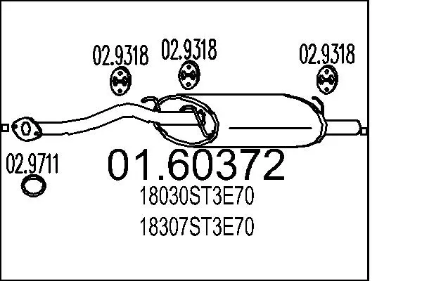 крайно гърне MTS                 