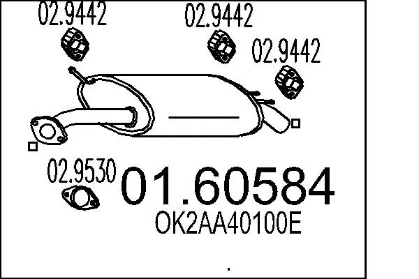 крайно гърне MTS                 