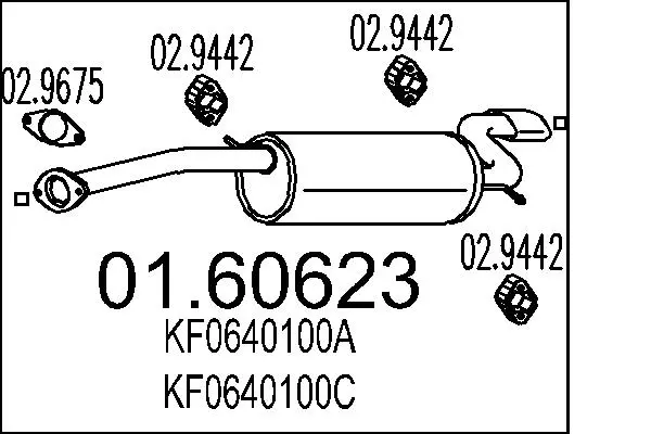 крайно гърне MTS                 