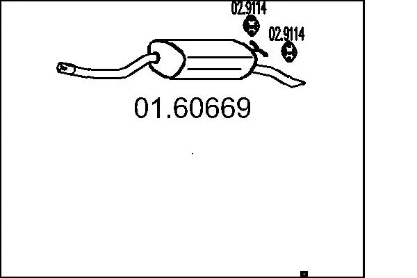 крайно гърне MTS                 
