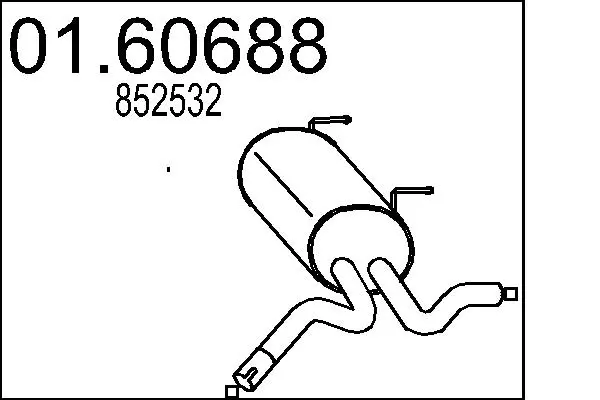 крайно гърне MTS                 