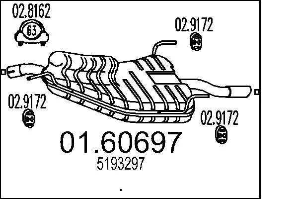 крайно гърне MTS                 