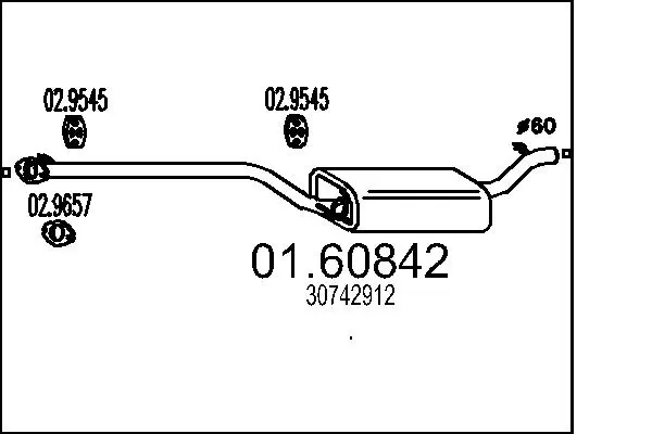 крайно гърне MTS                 