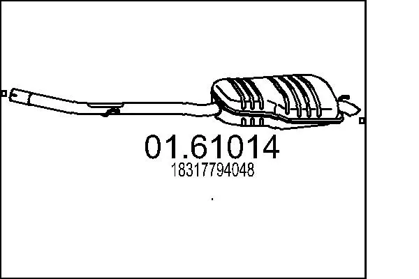 крайно гърне MTS                 