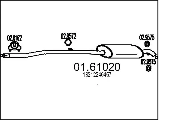 крайно гърне MTS                 