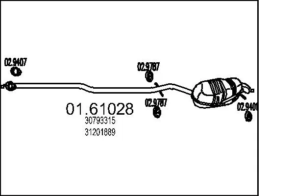 крайно гърне MTS                 