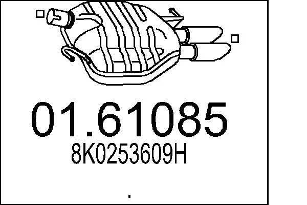 крайно гърне MTS                 