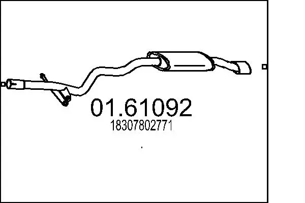 крайно гърне MTS                 