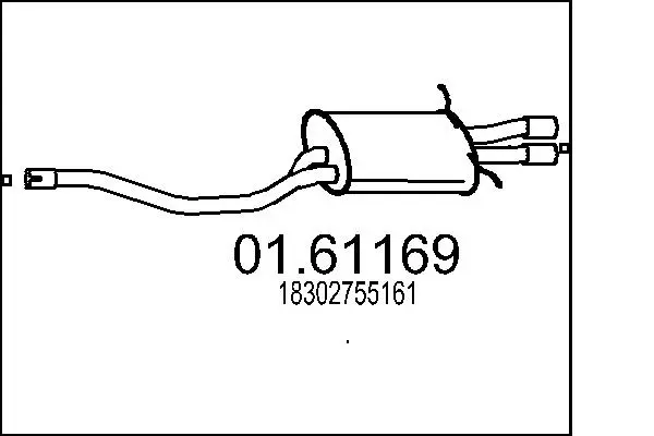крайно гърне MTS                 
