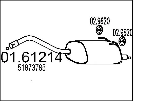 крайно гърне MTS                 