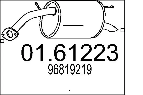 крайно гърне MTS                 