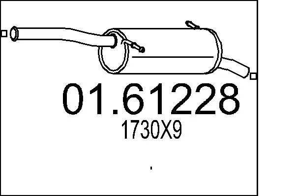 крайно гърне MTS                 