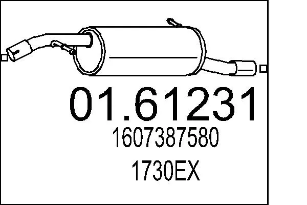 крайно гърне MTS                 