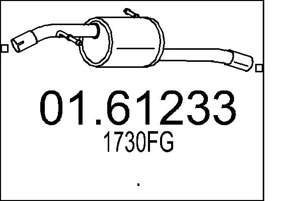 крайно гърне MTS                 