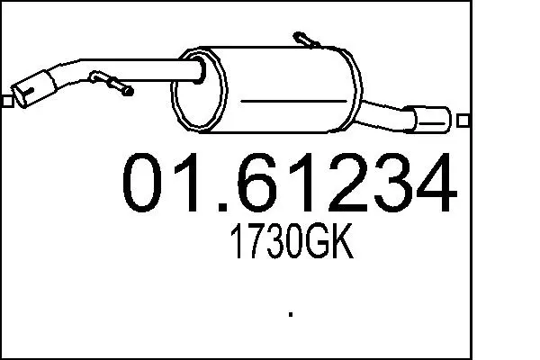 крайно гърне MTS                 