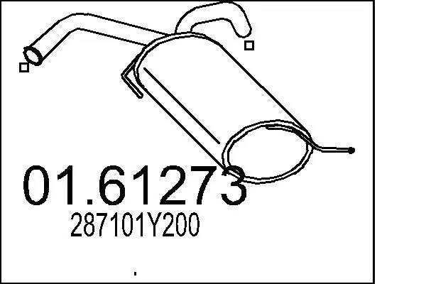 крайно гърне MTS                 