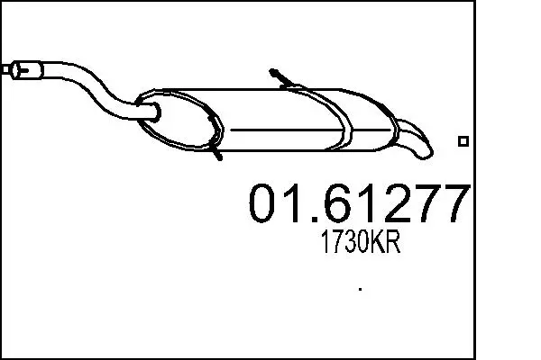 крайно гърне MTS                 