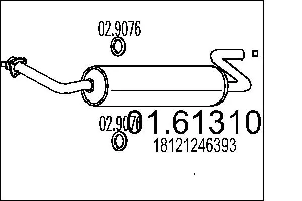 крайно гърне MTS                 