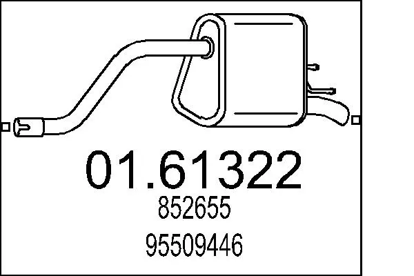 крайно гърне MTS                 