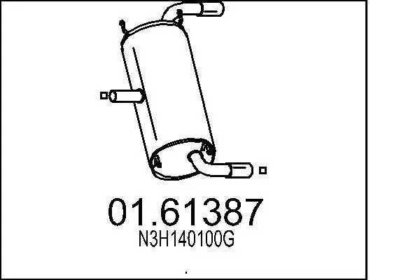 крайно гърне MTS                 