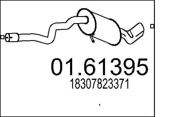 крайно гърне MTS                 